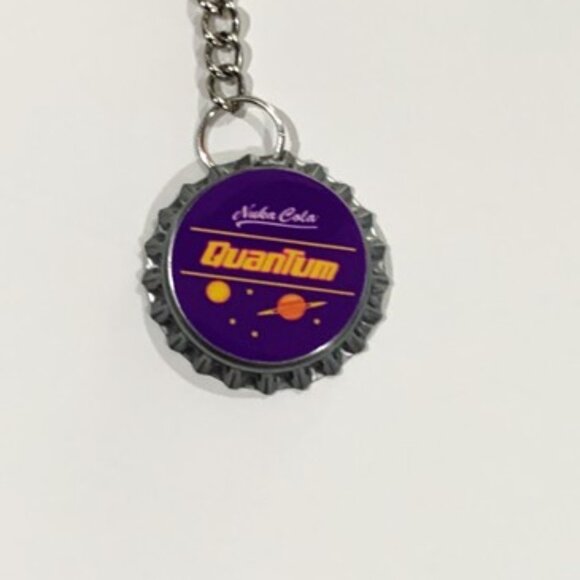 Fallout 4 Nuka Cola Quantum Cap Keychain - 3.5inch Gaming Keychain - Picture 8 of 8